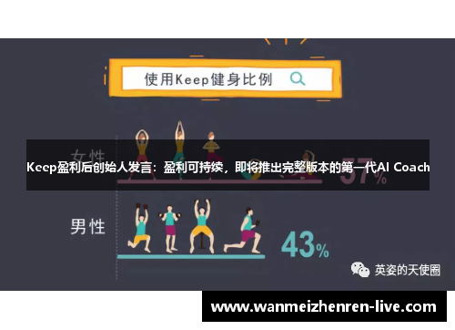 Keep盈利后创始人发言：盈利可持续，即将推出完整版本的第一代AI Coach